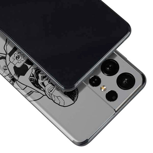 DC Comics Cyborg Comic Pop Galaxy S21 Ultra 5G Skin